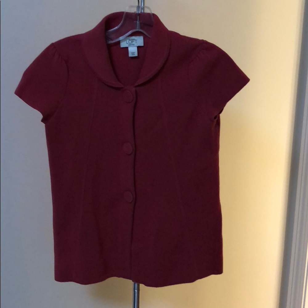 Short sleeve jacket